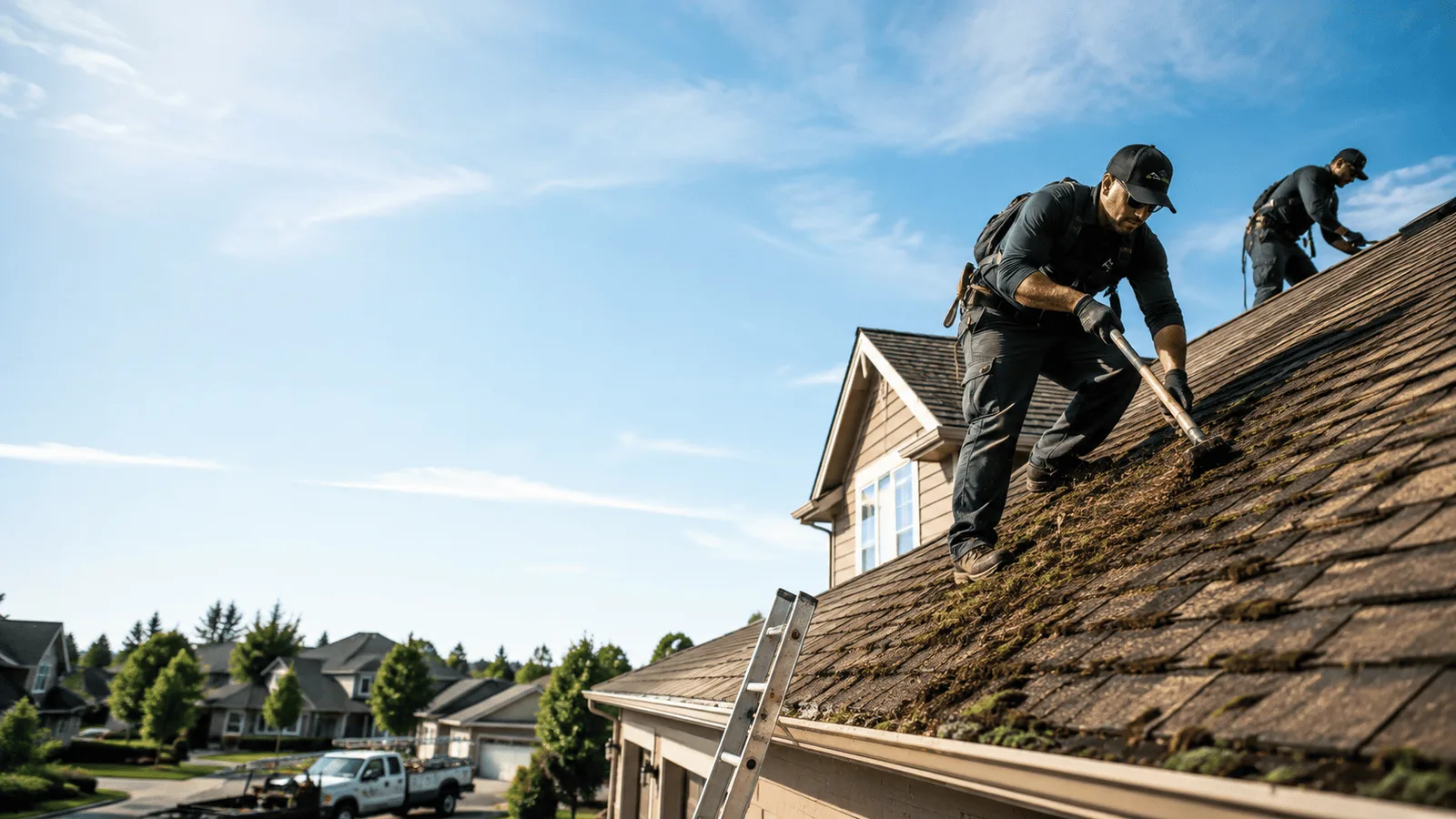 Roof Moss Removal in Homewood, IL near me